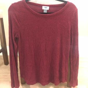 Old navy knit long sleeve shirt